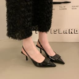 2026 Summer High Heel Women Sandals Fashion Pointed Toe Singbacks Shoes Design Style Banquet Party Sandalias Shoes