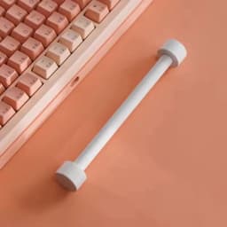 NNBILI Cable Protection Rod Coiled Keyboard Cable Counterweight Rod Coiled Rod Cable Storage Manager 18cm All Metal