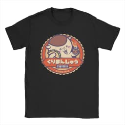 KURIMANJU TACO Chiikawas T Shirts for Men 100% Cotton Vintage T-Shirt O Neck Tees Short Sleeve Clothes Unique