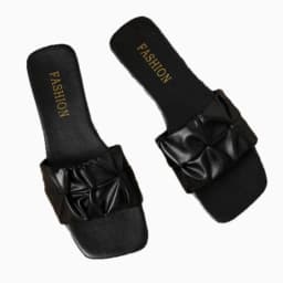 2026 New Women'S Summer Sandals, Women'S Casual And Fashionable One-Piece Sandals, Women'S Outdoor Casual Pleated Slippers