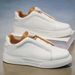 Men's casual skate shoes, sports casual shoes, and everyday outdoor hiking shoes, available in black, white, and blue