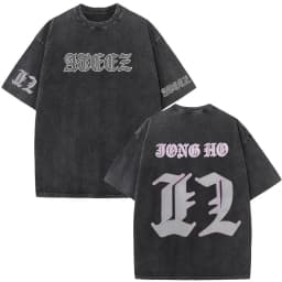 Korean Kpop ATEEZ Mingi 2026 World Tour in Your Fantasy Vintage Washed T-shirts Men Women Clothing Fashion Cotton Casual T-shirt