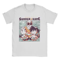 2026 New Dragon Ball Master Roshi Muten Kame Sennin Print T-shirt Short Sleeve T-shirt Men's and Women's T-shirt Men's Top