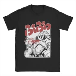 2026 New Dragon Ball Master Roshi Muten Kame Sennin Print T-shirt Short Sleeve T-shirt Men's and Women's T-shirt Men's Top