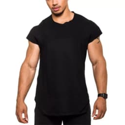 Plain Mens Casual Fitness Tank Tops Gym Bodybuilding Muscle Training T-Shirts Summer Cotton Loose Breathable Sleeveless Singlets