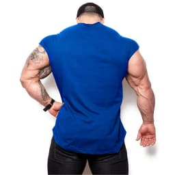 Plain Mens Casual Fitness Tank Tops Gym Bodybuilding Muscle Training T-Shirts Summer Cotton Loose Breathable Sleeveless Singlets
