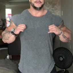 Plain Mens Casual Fitness Tank Tops Gym Bodybuilding Muscle Training T-Shirts Summer Cotton Loose Breathable Sleeveless Singlets