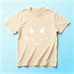 Furry Edm T-Shirt Simple Design Fox Printed Tshirt Fluffy Lover Shirt Furry Fans Gift Tee Men Unisex Daily Life Casual Tops