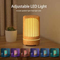 150ML Bird Cage Air Humidifier Oil Aromatherapy Diffuser Ultrasonic USB Humidifier Essential Oil Diffuser With Colorful Lights