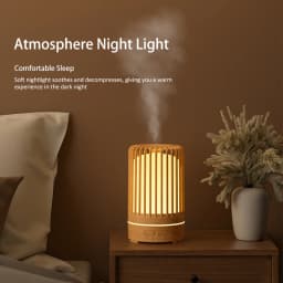 150ML Bird Cage Air Humidifier Oil Aromatherapy Diffuser Ultrasonic USB Humidifier Essential Oil Diffuser With Colorful Lights
