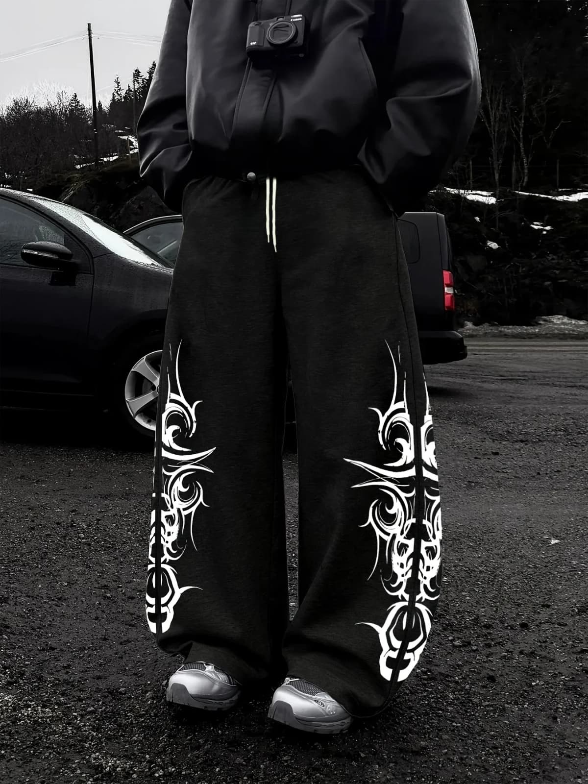 2026 Hot Selling Fashion New Men's Women's Kids Casual Gothic Sports Jogging Pants Straight Leg Autumn New Street Jogging Pants