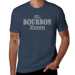 The Bourbon Room Essential T-Shirt Anti-Pilling Casual T-Shirt