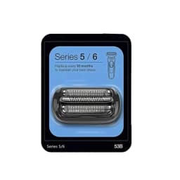 53B Head Replacement Is Suitable for 5/6 Series Electric Shavers 5018s, 5020s, 5031s, 5050cs, 6020s, 6072cc, Black