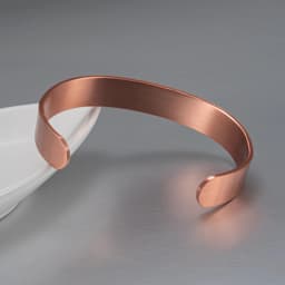 Vinterly Pure Copper Bracelets 15mm Matte Adjustable Open Cuff Bangles Health Energy High Magnet Jewelry Male Resizable Metal