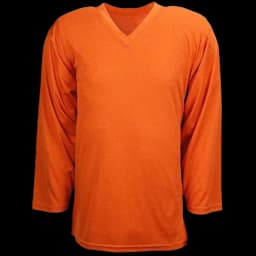 Solid Color Mens Ice Hockey Jersey Outdoor Sportswear Long Sleeve V-neck Loose Training Ice Hockey Shirt Man
