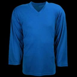 Solid Color Mens Ice Hockey Jersey Outdoor Sportswear Long Sleeve V-neck Loose Training Ice Hockey Shirt Man