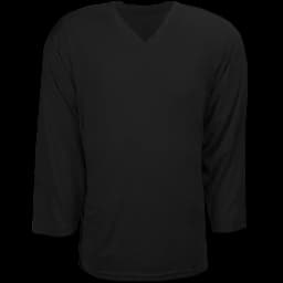 Solid Color Mens Ice Hockey Jersey Outdoor Sportswear Long Sleeve V-neck Loose Training Ice Hockey Shirt Man