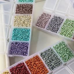 Japanese Imported TOHO Metal Color PF Series Beads Jewelry Accessories 10g Suitable for All Kinds of DIY Handmade