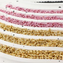 Japanese Imported TOHO Metal Color PF Series Beads Jewelry Accessories 10g Suitable for All Kinds of DIY Handmade