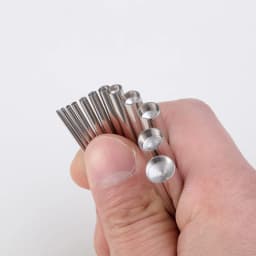 12pcs Surgical Steel Concave Taper Expander Stretching Kit 1.2-9mm Concave Ear Taper Professional Insertion Pin Piercing Jewelry