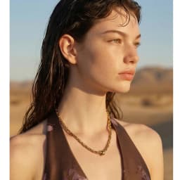 Yhpup New Arrivals Stainless Steel High Quality Metal Chain Necklace Waterproof PVD Plated Popular Casual Attractive Jewelry