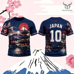 Japanese Style Print Football Jersey Summer Breathable And Quick-drying Football Training Uniform Unisex O-neck Streetwear Top