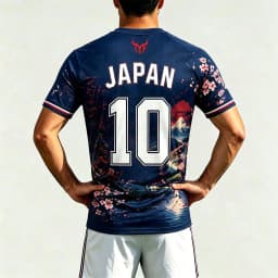 Japanese Style Print Football Jersey Summer Breathable And Quick-drying Football Training Uniform Unisex O-neck Streetwear Top
