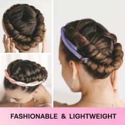 Small Heatless Curling Rod Headband, Upgraded 60" Extra Long Heatless Curls Headband Soft Hair Curlers to Sleep Hair Rollers