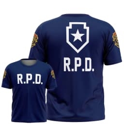 Biohazard 3D Movie Print Sport Quick-dry Breathable Men T-Shirt Outdoor Street Casual Harajuku Short Sleeve Summer Top Clothing