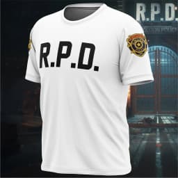 Biohazard 3D Movie Print Sport Quick-dry Breathable Men T-Shirt Outdoor Street Casual Harajuku Short Sleeve Summer Top Clothing