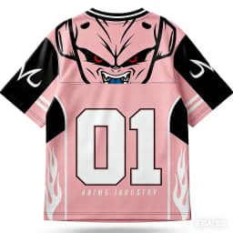 Adult and Children Parent-child Couple Dragon Ball Majin Boo European and American Style 3D Printed T-shirt, Shorts Friends