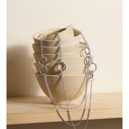 Yhpup 93+5cm Stainless Steel Chain Long Necklace That Goes Down The Chest Summer Vacation Jewelry for Women Accessories