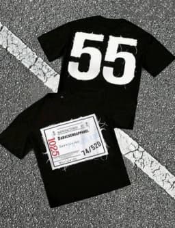 American New Neutral Fly Rich Graphic T-shirt Printed Men's and Women's Y2K Summer Short-sleeved Oversized T-shirt Street Top