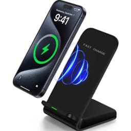 Wireless Charger Fast Support for Samsung S24 S23 S22 21 Ultra Quick Charging Stand For iPhone 17-12Pro Max Xiaomi17 15 14