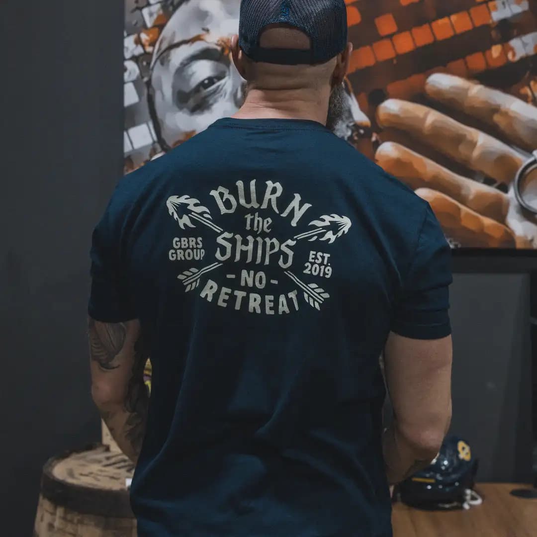 No Retreat Outdoor Military Training Tactical Casual T-Shirt Men's and Women's Luxury Brand Top