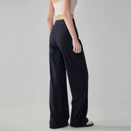 Women's High-Waisted Loose Sporty Wide-Leg Pants with Breathable and Casual Fit for Outdoor Wear