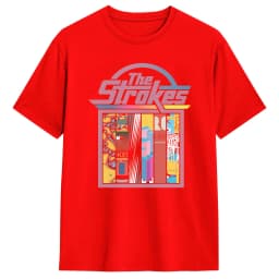 The Strokes Band 100 Cotton T Shirt For Men Summer Aesthetic T Shirts O Neck Leisure Tees Oversized Print Tops