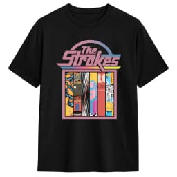 The Strokes Band 100 Cotton T Shirt For Men Summer Aesthetic T Shirts O Neck Leisure Tees Oversized Print Tops