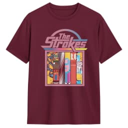 The Strokes Band 100 Cotton T Shirt For Men Summer Aesthetic T Shirts O Neck Leisure Tees Oversized Print Tops