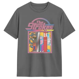 The Strokes Band 100 Cotton T Shirt For Men Summer Aesthetic T Shirts O Neck Leisure Tees Oversized Print Tops