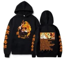 2026 New Demon Slayer Graphic Printed Hoodie Sweatshirt Men's and Women's Hoodie Men's Tops Sports Hoodie Harajuku Y2K Hoodie