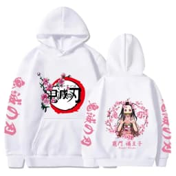 2026 New Demon Slayer Graphic Printed Hoodie Sweatshirt Men's and Women's Hoodie Men's Tops Sports Hoodie Harajuku Y2K Hoodie