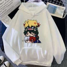 Cartoon My Hero Academy Anime Spring and Autumn Men's Fashion Leisure Versatile Hoodie