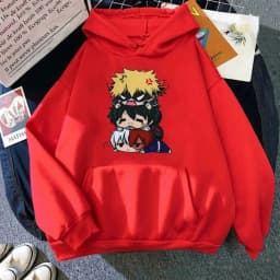 Cartoon My Hero Academy Anime Spring and Autumn Men's Fashion Leisure Versatile Hoodie