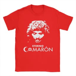 New 2026 Camarons De La Isla Flamenco Singer T Shirts for Pure Cotton T-Shirts Island Shrimp Tee Shirt Clothes Graphic Printed