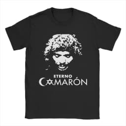 New 2026 Camarons De La Isla Flamenco Singer T Shirts for Pure Cotton T-Shirts Island Shrimp Tee Shirt Clothes Graphic Printed