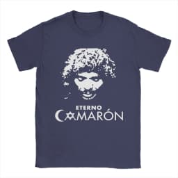 New 2026 Camarons De La Isla Flamenco Singer T Shirts for Pure Cotton T-Shirts Island Shrimp Tee Shirt Clothes Graphic Printed