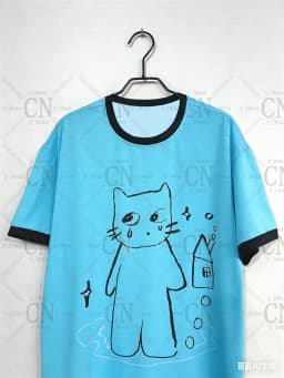 2026 Women'S Y2k Retro Korean Fashion T Shirt Cut Cat Graphic Short Sleeved Fashionable Streetwear Summer Men'S Women'S T-Shirts