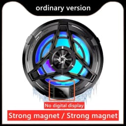 SL17 Magnetic Phones Cooler Back-Clip 2 in 1 Game Cooler Semiconductor Fast Phone Cooling Fan for IOS Android Phone