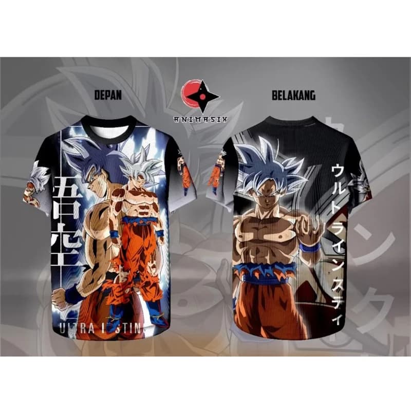 2026 Summer Dragon Ball Retro Fitness T-shirt Men's Oversized 3D Printed Short-sleeved Family Unisex Children's Sports Shirt